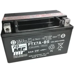 Batería Furukawa FTX7A-BS Sin Mantenimiento