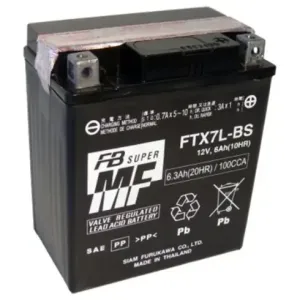 Batería Furukawa FTX7L-BS Sin Mantenimiento