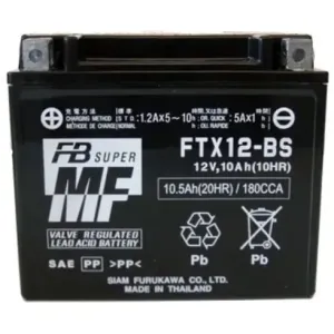 Batería Furukawa FTX12-BS Sin Mantenimiento