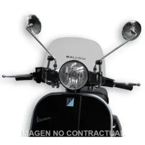 Cúpula Malossi Sport Screen Transparente Vespa PX 125/150/200