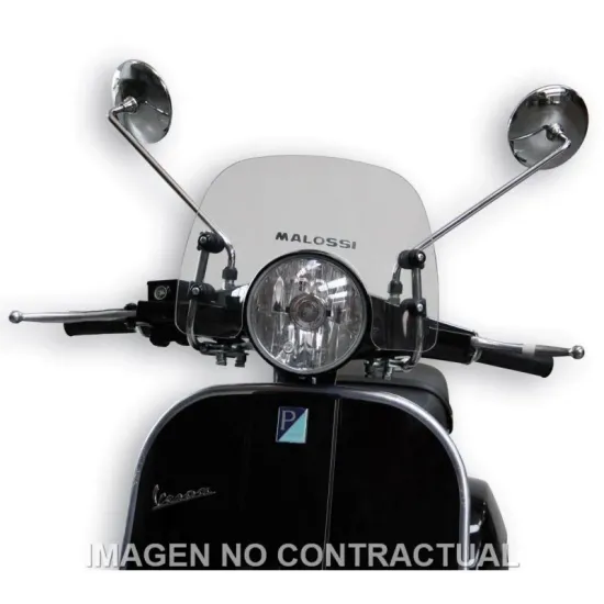 Cúpula Malossi Sport Screen Transparente Vespa PX 125/150/200