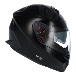 Casco Shiro SH-351 negro brillo 2