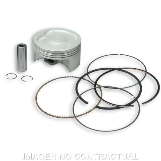 Pistón Malossi D. 75,5 bulón 15 mm Tol. D Piaggio