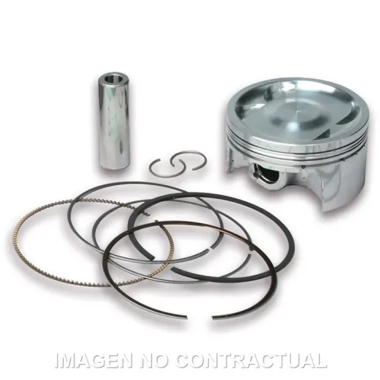 Pistón Malossi D.75,5 mm. Bulon 16 Tol. A Piaggio