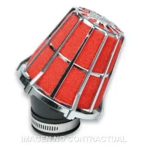 Filtro Potencia E5 Cromado S-Caja Carburador PHVA