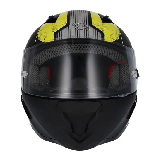 Casco Shiro SH890 infinity amarillo fluor T-S