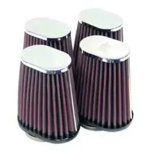 Filtro potencia K&N Cromado D. 51mm