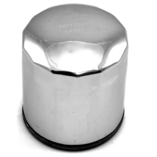 Filtro aceite Meiwa Harley Davidson V-Rod cromado