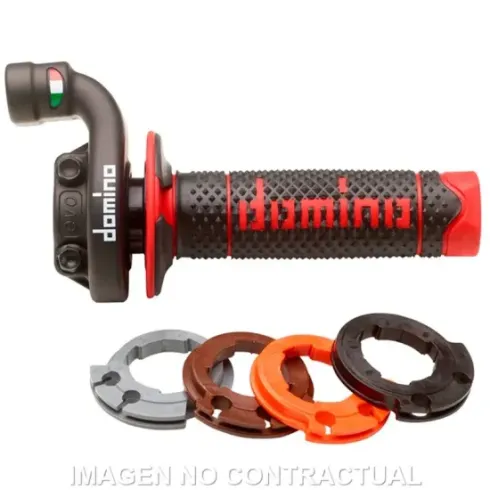 Mando gas Domino KRK Evo con puños