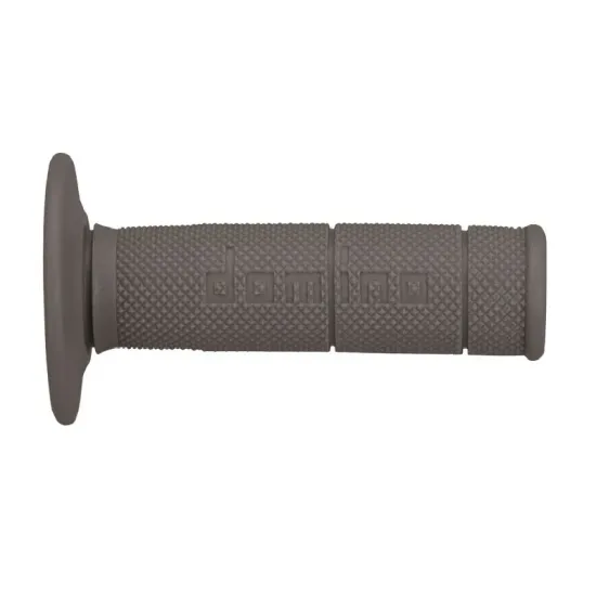 Puños Domino OFF Road Grises Cerrados D 22 mm L 118 mm