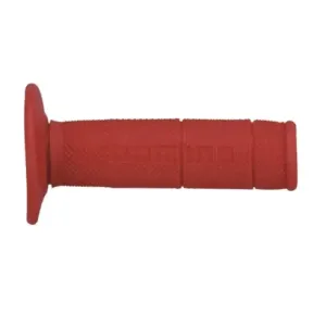 Puños Domino OFF Road Rojos Cerrados D 22 mm L 118 mm