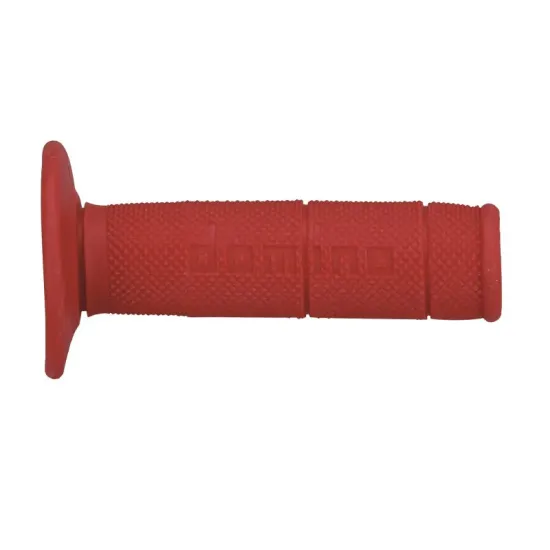 Puños Domino OFF Road Rojos Cerrados D 22 mm L 118 mm