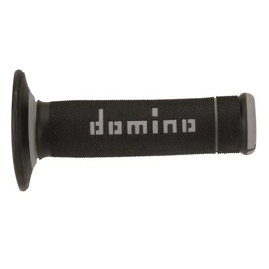 Puños Domino OFF Road X-Treme Negro - Gris Cerrados D 22 mm L 118 mm