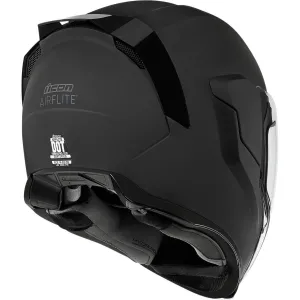 Casco Moto Integral Icon Airflite rubatone negro mate 2