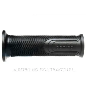 Puños Domino On Road Style Negro Abiertos D 22 mm L 120mm