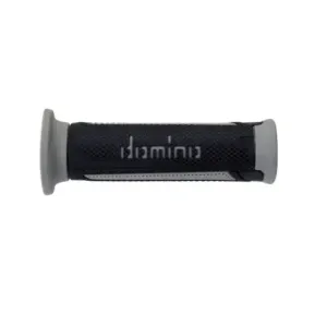 Puños Domino Turismo Antracita-Gris Abiertos D 22 mm L 120 mm