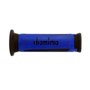 Puños Domino Turismo Azul-Negro Abiertos D 22 mm L 120 mm