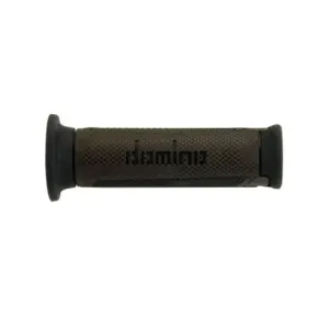 Puños Domino Turismo Marrón-Negro Abiertos D 22 mm L 120 mm