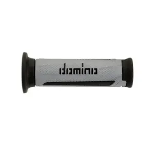 Puños Domino Turismo Plata-Antracita Abiertos D 22 mm L 120 mm