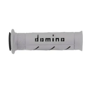 Puños Domino XM2 Super Soft GrisNegro Abiertos D 22 mm L 120-125 mm