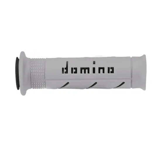 Puños Domino XM2 Super Soft GrisNegro Abiertos D 22 mm L 120-125 mm