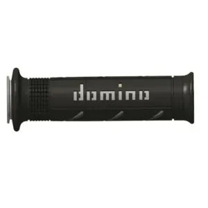 Puños Domino XM2 Super soft Negro - Gris Abiertos D 22 mm L 120-125 mm