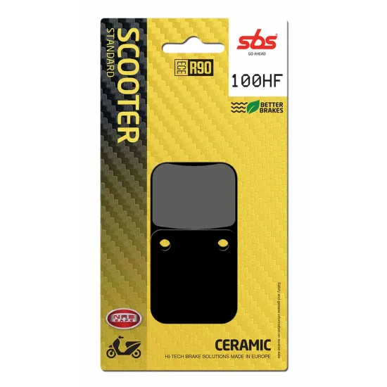 Pastilla de freno SBS P100-HF