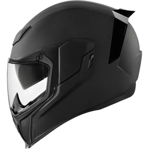 Casco Moto Integral Icon Airflite rubatone negro mate
