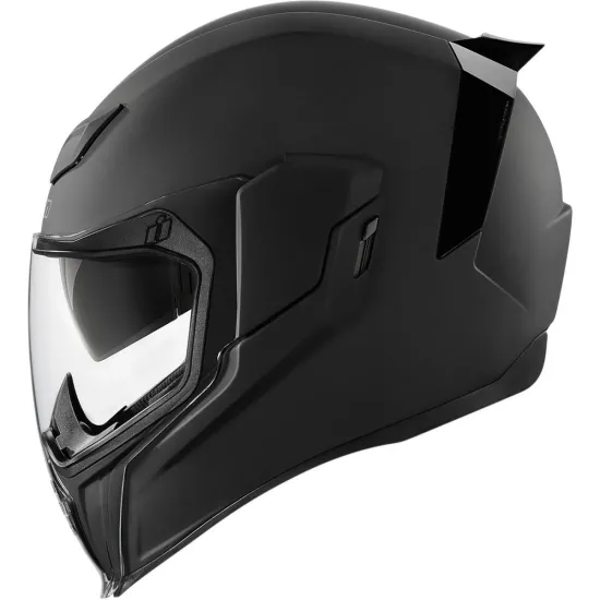 Casco Moto Integral Icon Airflite rubatone negro mate