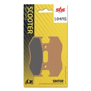 Pastilla de freno SBS P104-MS