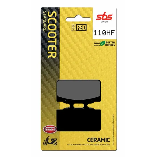 Pastilla de freno SBS P110-HF