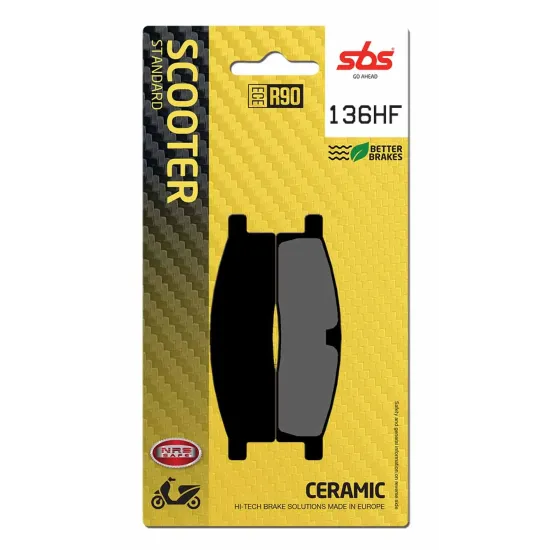 Pastilla de freno SBS P136-HF