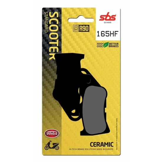 Pastilla de freno SBS P165-HF