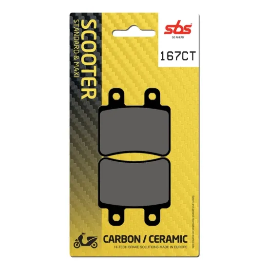 Pastilla de freno SBS P167-CT