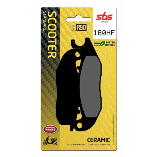 Pastilla de freno SBS P180-HF