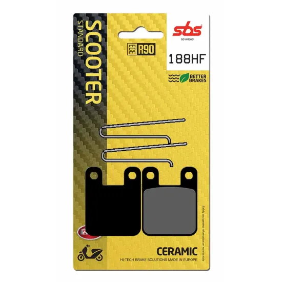 Pastilla de freno SBS P188-HF
