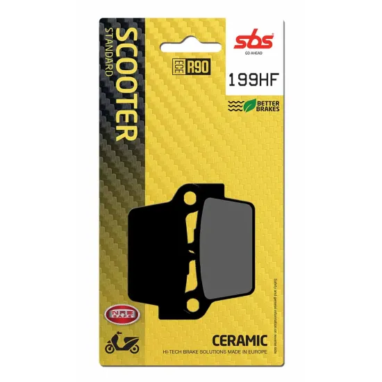 Pastilla de freno SBS P199-HF
