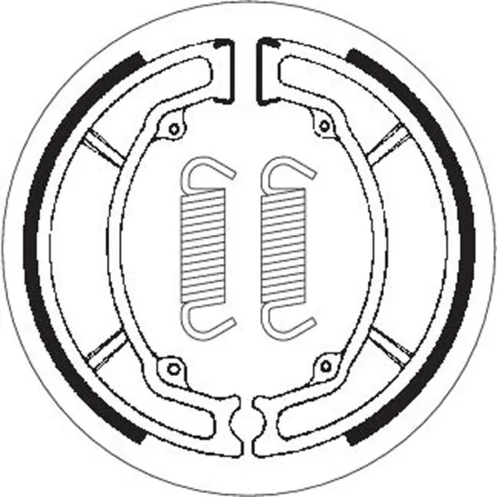 Mordaza de freno SBS P2034