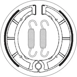 Mordaza de freno SBS P2035