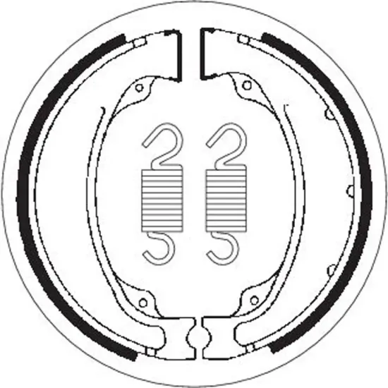 Mordaza de freno SBS P2055