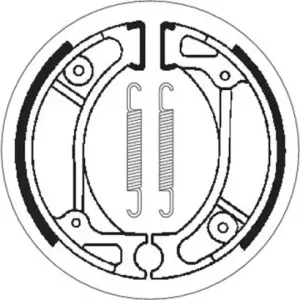 Mordaza de freno SBS P2057