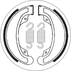 Mordaza de freno SBS P2058