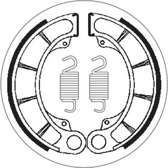 Mordaza de freno SBS P2059