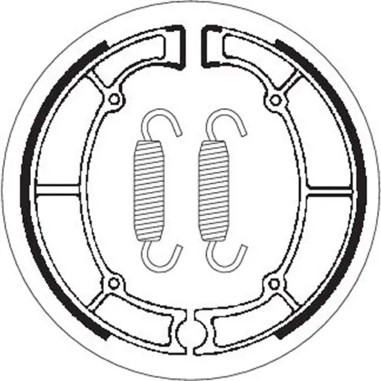 Mordaza de freno SBS P2060