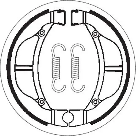 Mordaza de freno SBS P2093