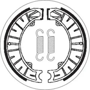 Mordaza de freno SBS P2121