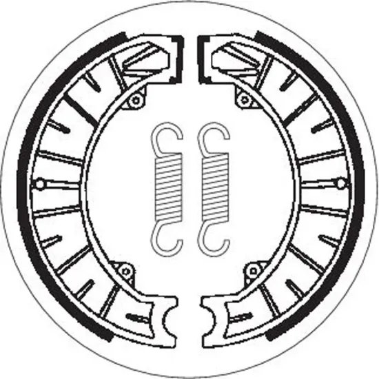 Mordaza de freno SBS P2121