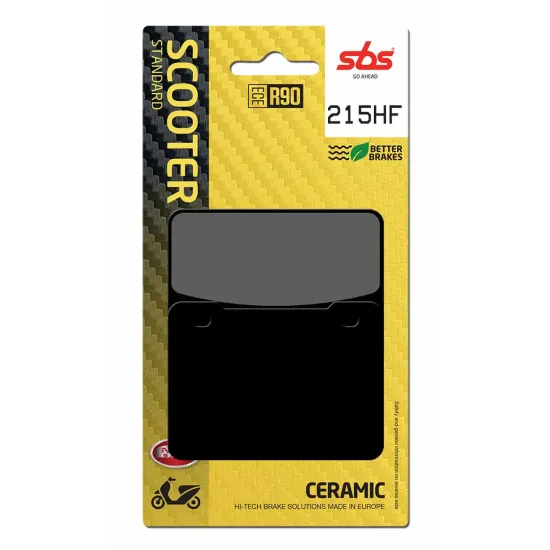 Pastilla de freno SBS P215-HF