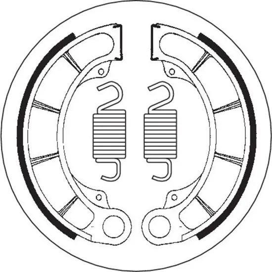 Mordaza de freno SBS P2198