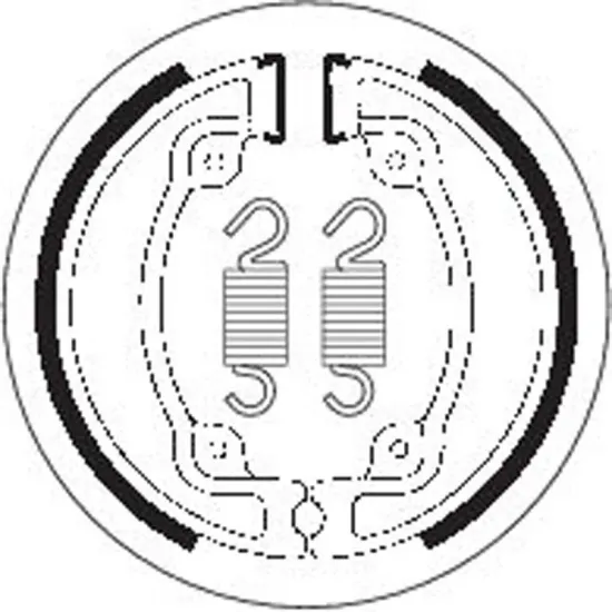 Mordaza de freno SBS P2203